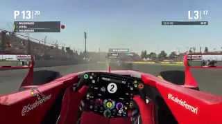 F1 2015 [PS4] - Ferrari SF15-T @ Autodromo Hermanos Rodriguez Circuit (Event Mode) Gameplay