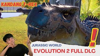 BIKIN KANDANG T-REX! , JURASSIC WORLD EVOLUTION 2