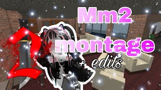 Mm2 montage and funny gameplay 🥳🤩