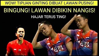 😎 TANPA AMPUN! MENANG TELAK NIH! Anthony Sinisuka Ginting vs Wang Tzu Wei. Badminton Bulutangkis