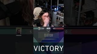 APEX STREAMER GETS FIRST CLUTCH IN VALORANT 🤯 #valorant #shorts #valorantfunny r