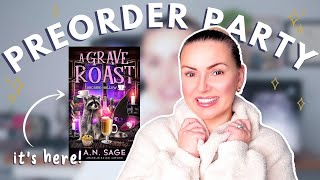 A Grave Roast Preorders // A Paranormal Cozy Mystery Series