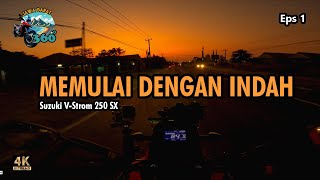 Eps 1.  PAGI SYAHDU DI MAJALENGKA - TOURING JABAR 360 #vstrom250sx