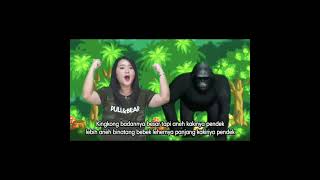 #Shorts|Kingkong Badannya Besar Lagu Anak