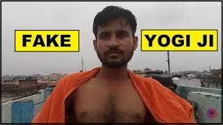 FAKE Yogi ji in bareilly || fun prank crazy abhishek