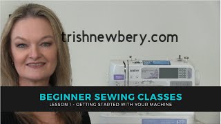 Beginners Sewing Class - Lesson 1 - Setting Up