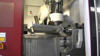 5 axis machining of OGV GEnx 1B