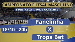 Campeonato futsal Siderópolis 2024 - Panelinha x Tropa Bet