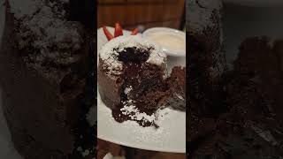 Mexico Guadalajara chocolate lava cake #chocolate #cake