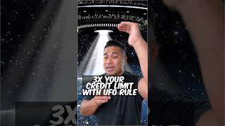 3X your Credit Limit with UFO Rule⁉️🛸 #credittips #creditlimit #creditcards #creditcardtips #shorts