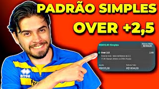 Padrão Over +2,5 Futebol Virtual Bet365