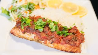 Best Oven Baked Salmon- How to make Salmon Recipe with special sauce