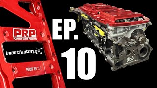 RB26 FULL ENGINE BUILD || Episode 10  - PRP Brace Install & Rear Main Seal/Plate