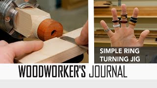 How to Make a Wood Ring | Woodturning a Ring