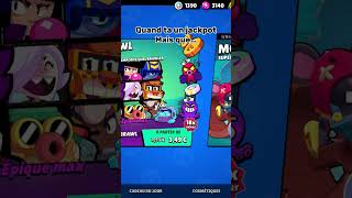 Quand ta un jackpot mais que…#brawlstars #newbrawl #brawlstarsskins #brawlstarsmemes