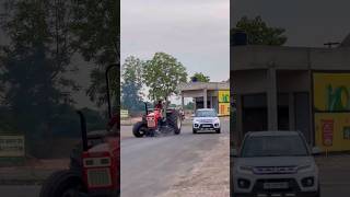 Swaraj stunt Excel Tut Gaya #nishudeswalstunt #nishudashwal #tractorstunt #swraj855