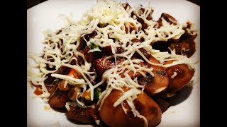 Cheesy Pan Fried Mushroom || Spicy Mushroom || Cheese Chilli Mushroom || Mushroom Recipe