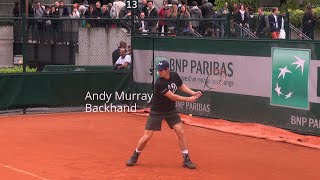 Andy Murray Backhand