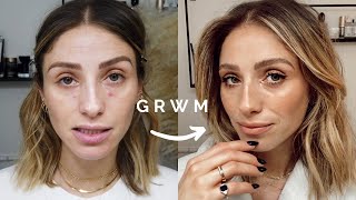 GRWM | MORNING SKINCARE ROUTINE + EVERYDAY MAKEUP