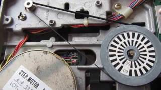 Commodore SX-64 (1541) disk drive belt fix