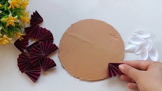 Two Amazing Wall Hanging Making Ideas || Wall Hanging Making With paper And Plastic Spoons