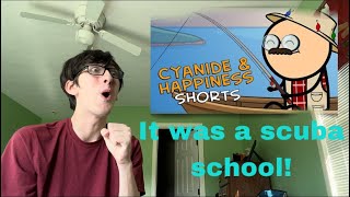 IT WAS A SCUBA SCHOOL! Fisherman Fred - C&H Shorts reaction