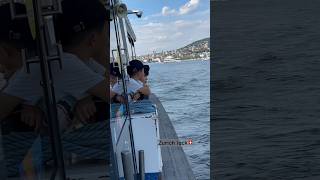 Boat ride on Zurich Lack 🇨🇭💙🛥️ Zürichsee🤍 #zurich #swiss #zürich