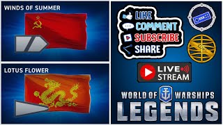 World of Warships: Legends ⚓️ - 🔴 Live Shipnenigans