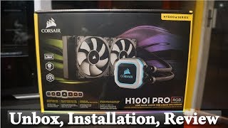 Cheap Way To Water Cooling? Corsair Hydro H100i Pro RGB CPU AIO Liquid Cooler