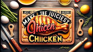 پخت مرغ آبدار و خوشمزه ساده و آسان 😋🍗🍟  Cooking juicy and delicious chicken is simple and easy