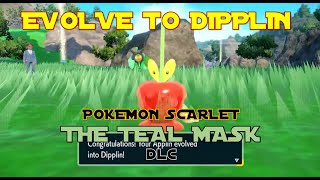 Evolve Applin into Dipplin | The Teal Mask | SIDE QUEST | Pokemon Scarlet #thetealmask #pokémon