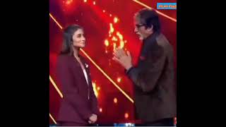 Alia Bhatt sing a song on the request of amitabh Bachchan |||