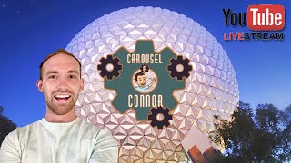 🔴 LIVE STREAM AT DISNEY WORLD EPCOT | YOUTUBE CHANNEL ONE YEAR ANNIVERSARY  🔴