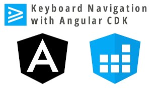 Angular CDK Keyboard List Navigation and Selection