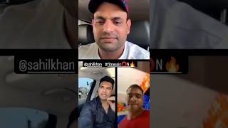 Sahil Khan Vs fitness exposed ⭕ne life #shorts #shortvideo #sahilkhan #fitness #bhaichara #fighting