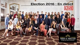 Election Miss & Mister Suisse Francophone 2016