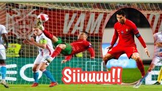 Cristiano Ronaldo Bicyclekick vs Luxembourg 2021