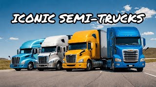 Haulin' Legends: The Top 4 Most Iconic Semi-Trucks in History!