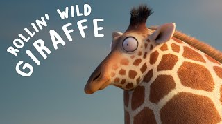 ROLLIN' WILD - 'Giraffe ' - what if animals were round?