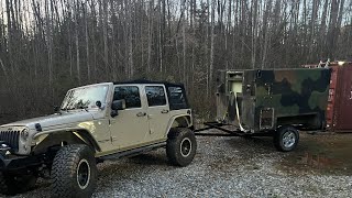 S788 Military Shelter Off Road Expedition Camper Trailer Build Trailer Edition