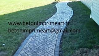 Beton Imprime  Beaufort-en-Vallée   www.betonimprimeart.fr, betonimprimeart@gmail.com