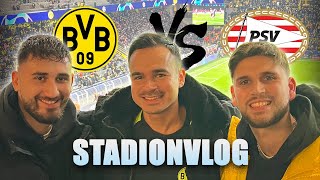 DORTMUND vs EINDHOVEN 🔥⚽️ VIERTELFINALEEEEEE 😍⚽️ #Stadionvlog