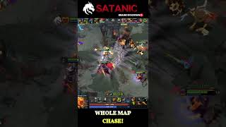 SATANIC CHASING WATSON ON ENTIRE MAP #dota2 #satanic #watson #progameplay #monkeyking #highlights