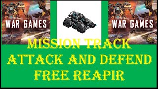 War Commander- MAY EVENT/ WAR GAMES [ MISSION TRACK / ATTACK AND DEFEND ] FREE REPAIR/ EASYWAY