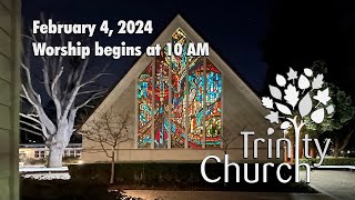 Worship for February 4, 2024