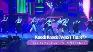 Red Velvet - Knock Knock (Who's There?) | RED VELVET FANCON TOUR in BANGKOK_Day2