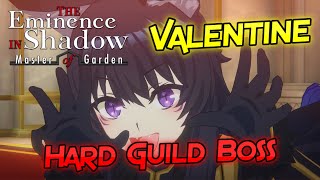 The Eminence In Shadow: Master Of Garden - Valentine Event: Hard Guild Boss [Two Shot Run]