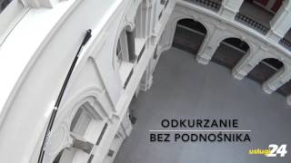 odkurzanie GZYMSÓW