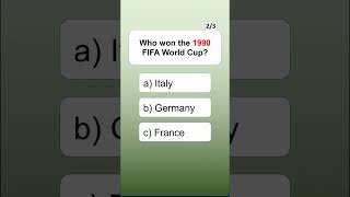 Football Quiz - Can you answer these 3 questions?