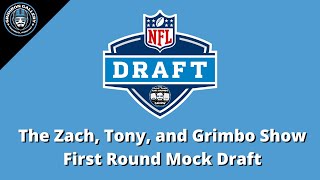 The Zach, Tony, and Grimbo Show First Round NFL Mock Draft - Gridiron Gallery